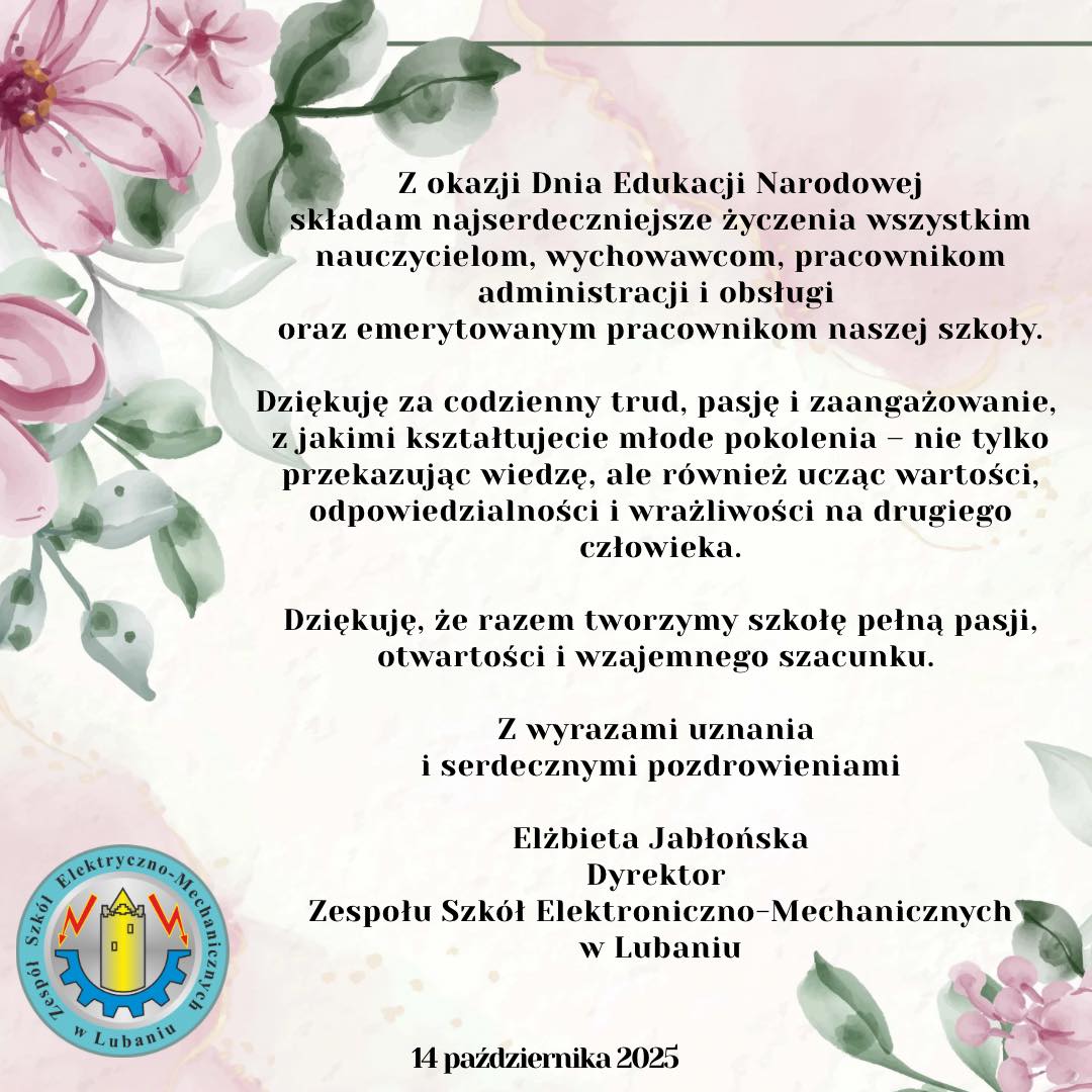 Dzień Edukacji Narodowej 2025
